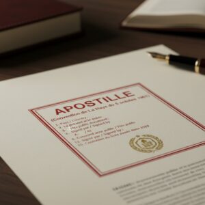 Gestión de Apostilla de La Haya
