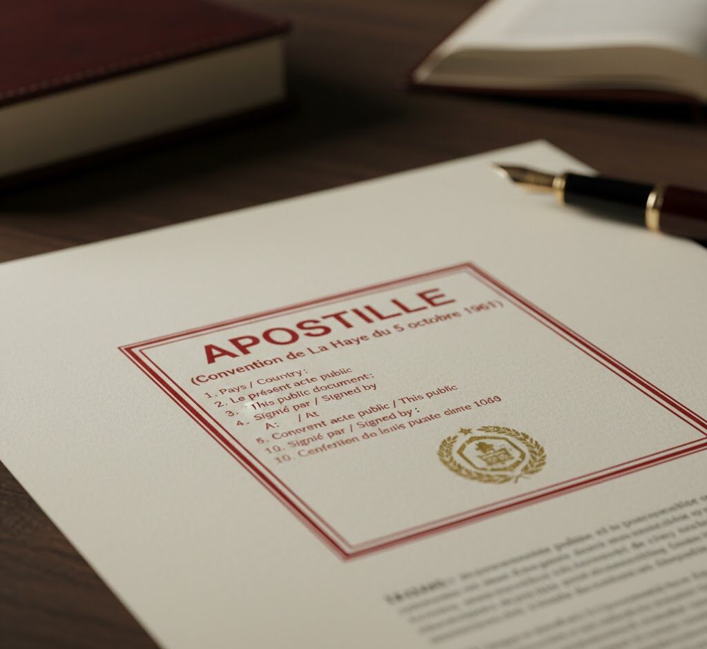 Gestión de Apostilla de La Haya